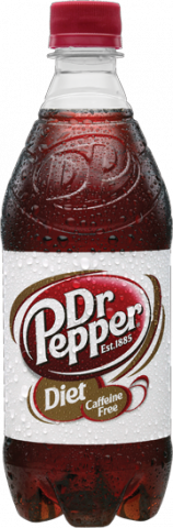 caffeine in diet dr pepper